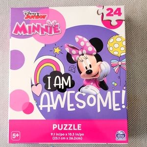 Disney Junior's Minnie Mouse I am Awesome Puzzle 24 Count